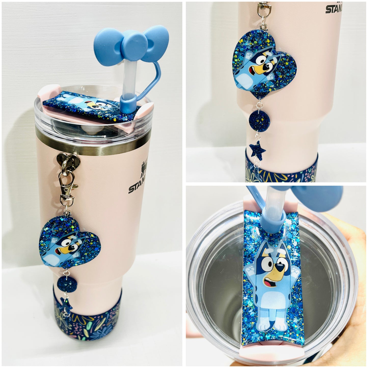 Bluey Accessories for Stanley 40oz (Topper & Charms)