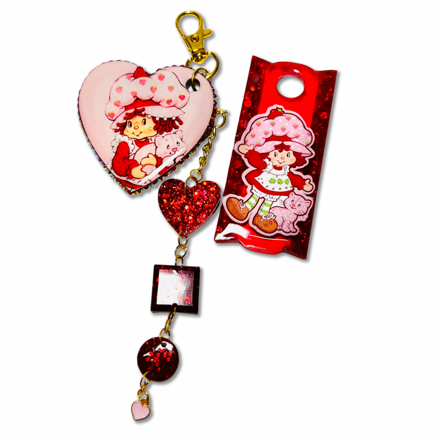 Strawberry Shortcake Accessories for Stanley 30oz (Topper & Charms)
