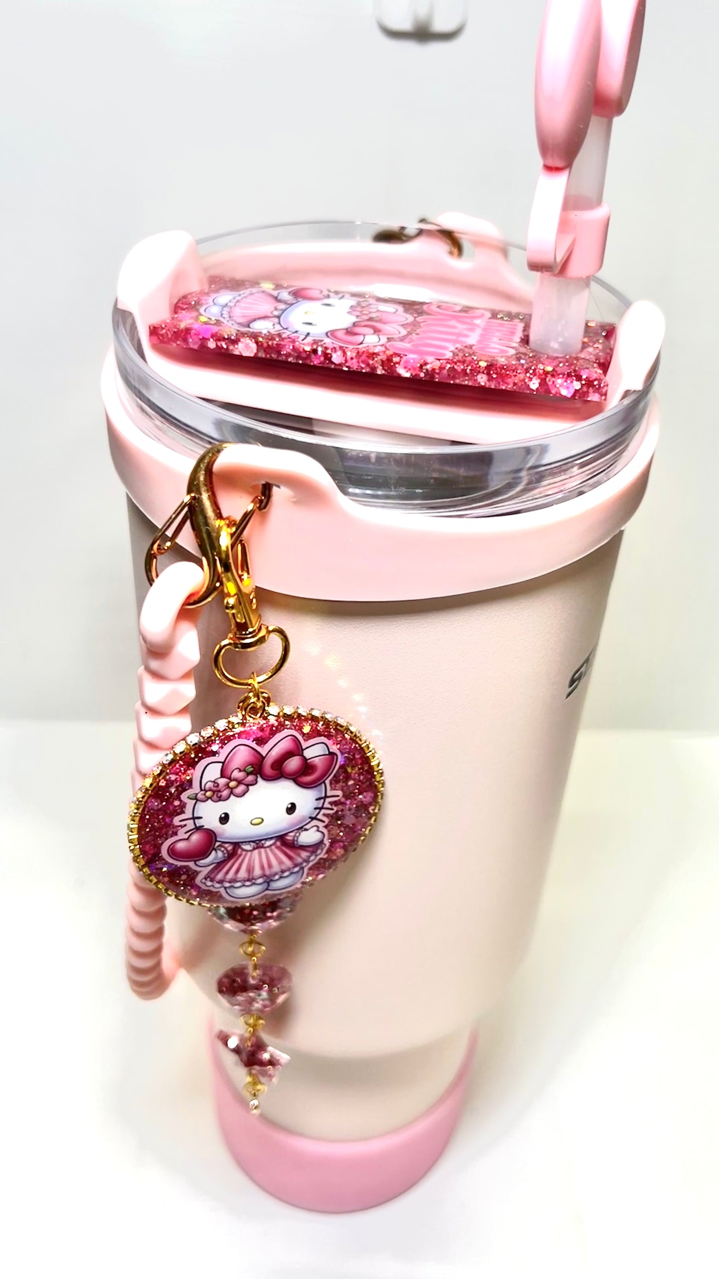 Hello Kitty Accessories for Stanley 40oz (Topper & Charms)