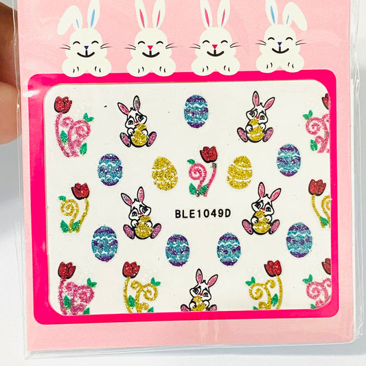 Easter Nails Stickers 1049