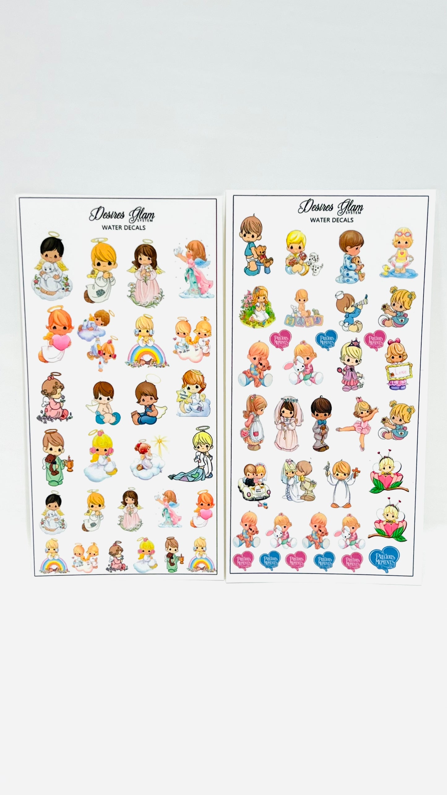 Precious Moments Set of 2 Water Decals