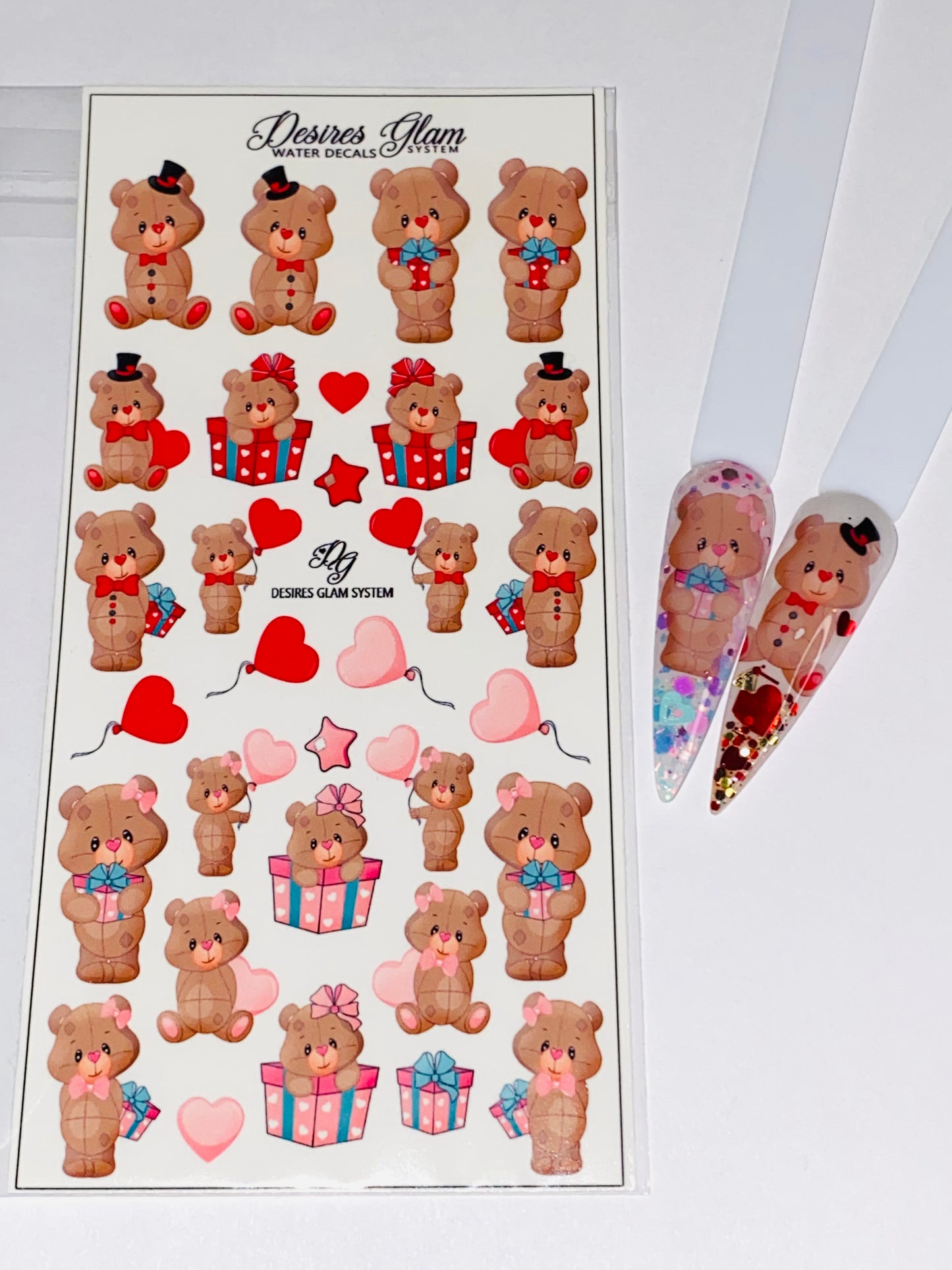 Lovely Bears Water decals (Large)