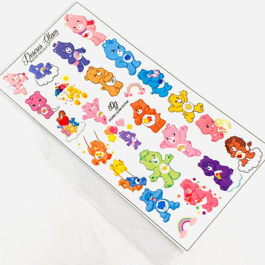 Care Bears Water Decals Large