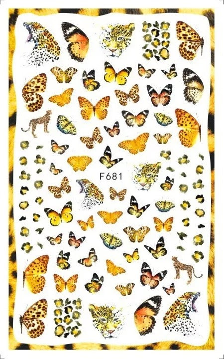 Nails Stickers (F681)