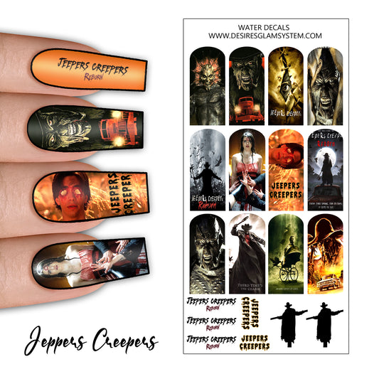 Jeepers Creepers Water Decals